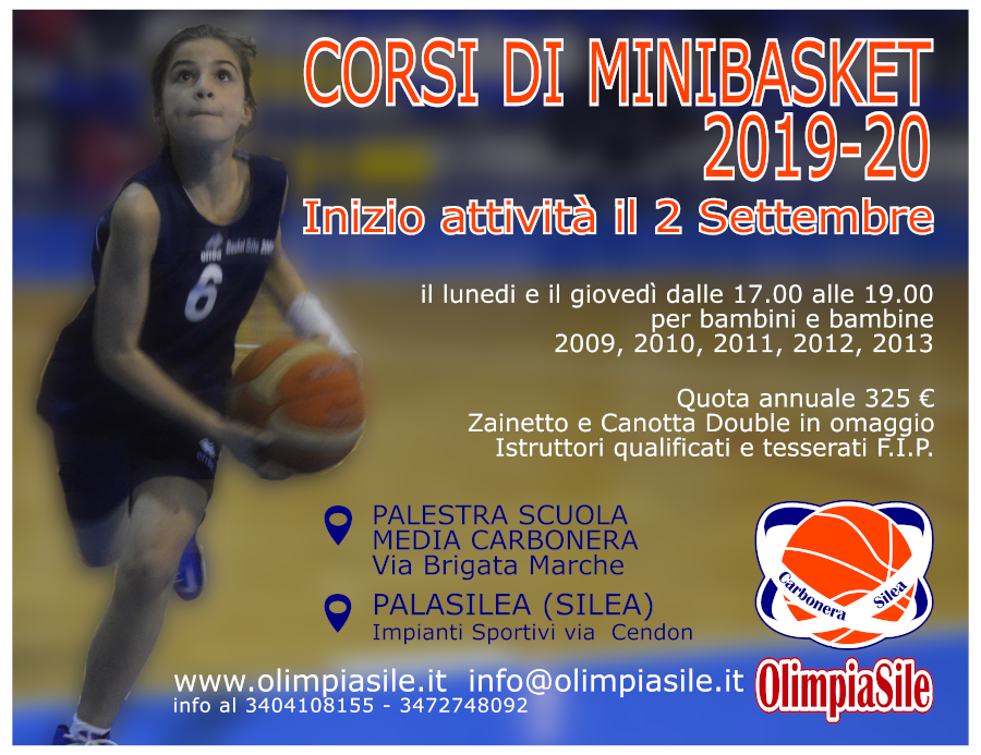LocandinaMinibasket 2019 20