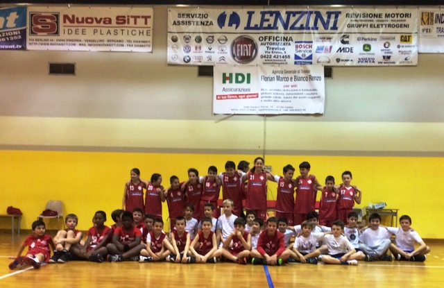 il minibasket del pool olimpia sile
